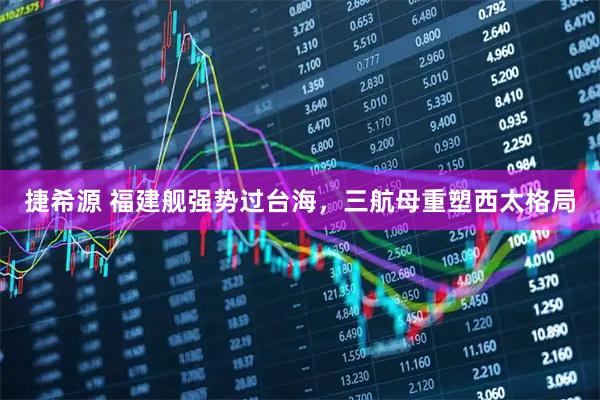 捷希源 福建舰强势过台海，三航母重塑西太格局